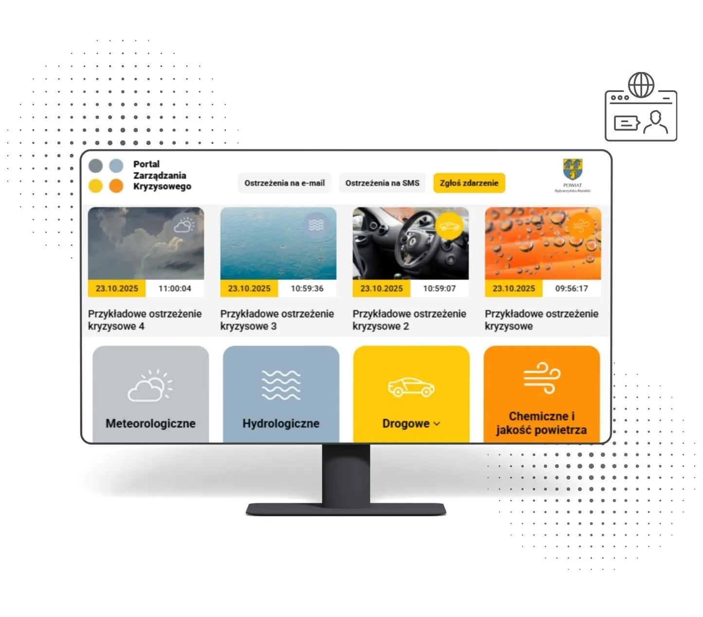 Portal zarządzania kryzysowego